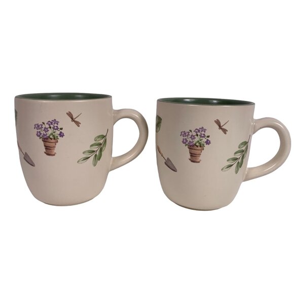 Pfaltzgraff Perennials Flower Garden Coffee Mugs Lot of 2 - Picture 8 of 8